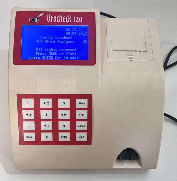Clarity Urocheck 120 Urine Analyzer