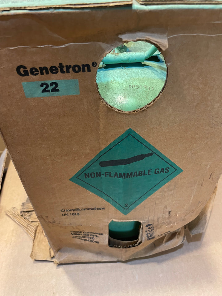 Allied Signal Genetron 22 -30 lbs Tank  Chlorodifluormethane NEW FULL