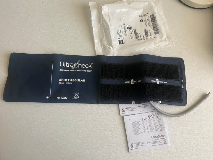 Ultracheck Nylon Reusable BP Cuff Adult Regular 26CM - 35CM Single Tube