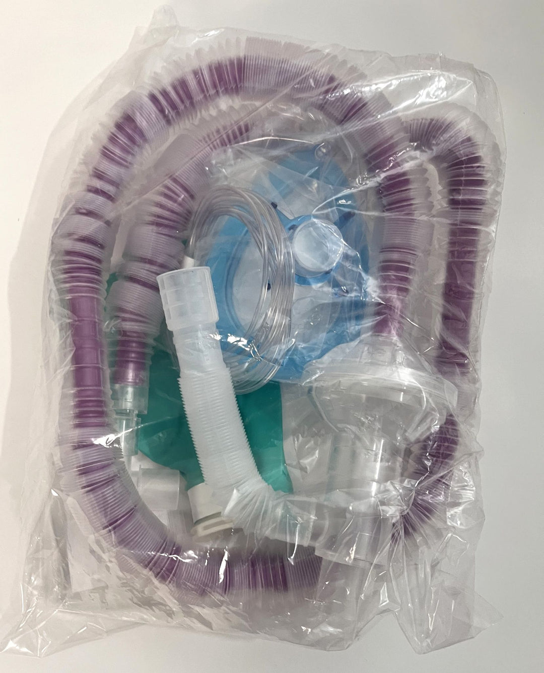 KingSystems AF3116-6121Z Universal F Flex2 Breathing Circuit (30-Pack) in sealed packaging.