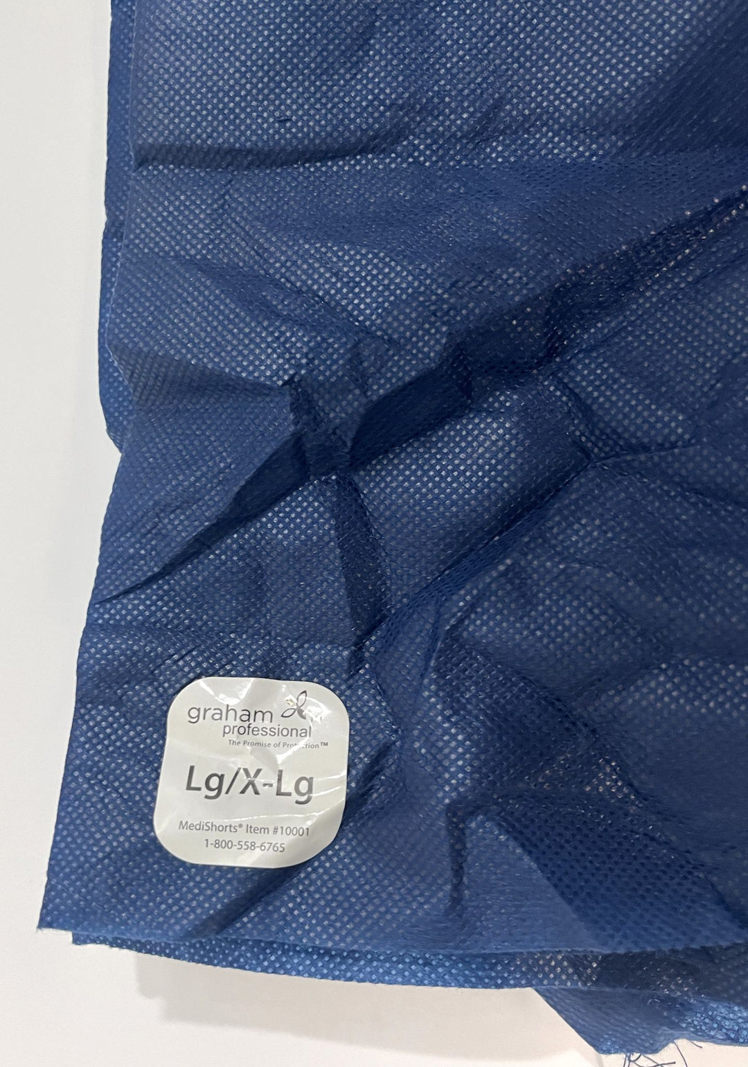 Graham MediShorts Disposable Exam Shorts, Large/X-Large, 50-Pack