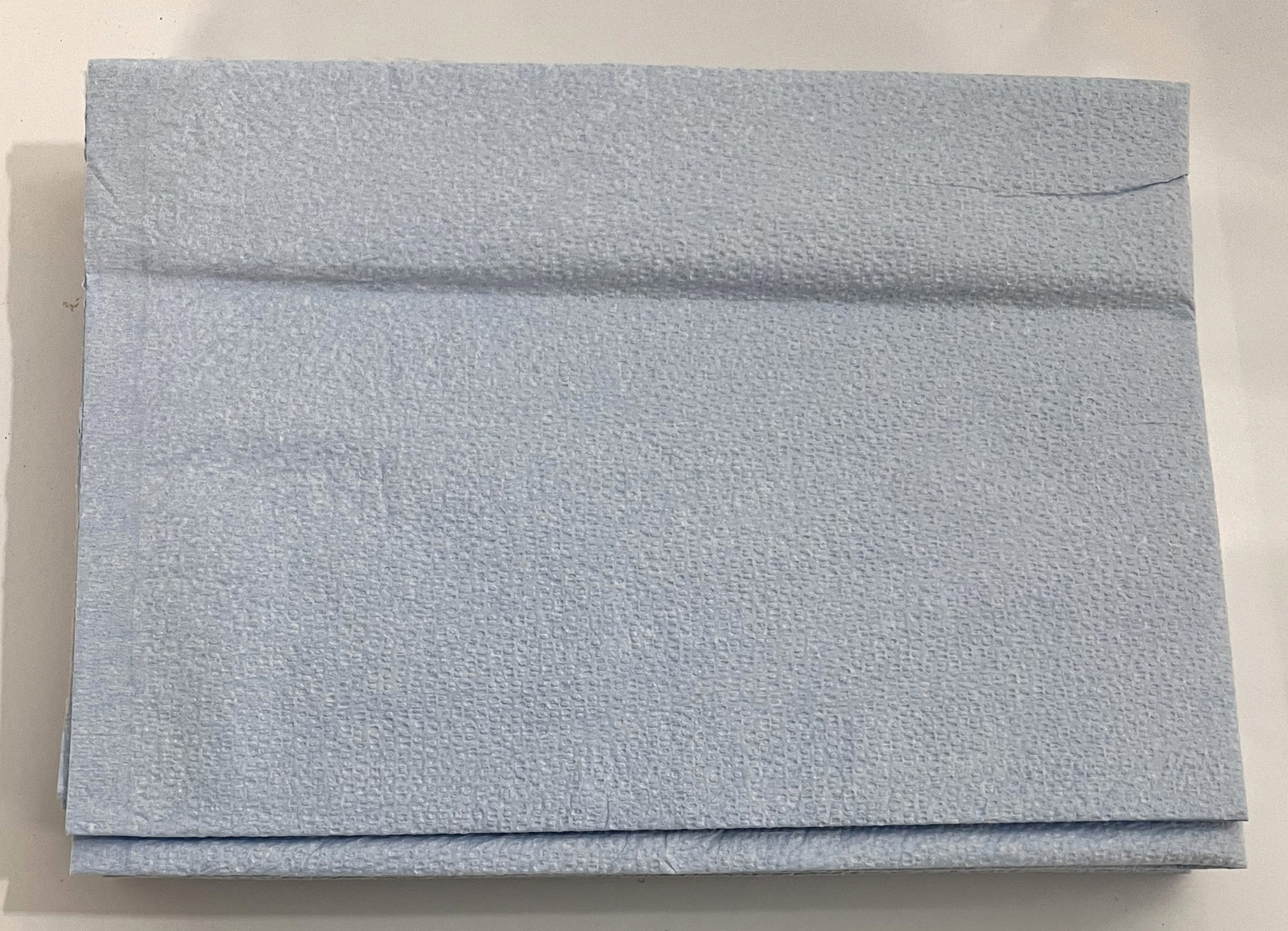 TIDI 919363 Disposable Pillow Cases, 21"x30" Blue, Tissue/Poly, 100-Pack, Standard Size, Hygiene