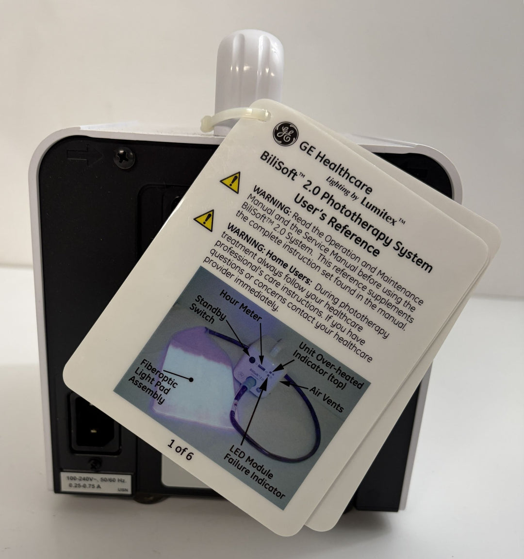 GE Bilisoft 2.0 Phototherapy System w/Large Pad (2103959-001)