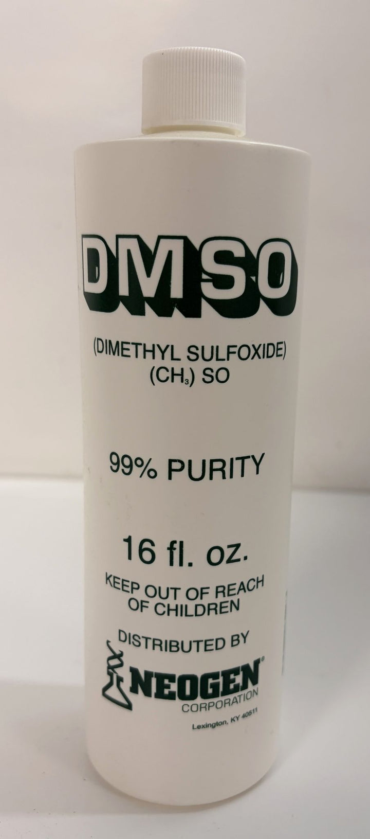 DMSO Dimethyl Sulfoxide 99% Purity Fluid 16 oz