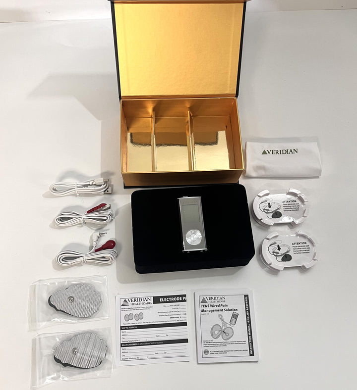 The Tens 22-040 Wired Pain Management Unit provides targeted pain relief through adjustable electrical impulses with easy controls.