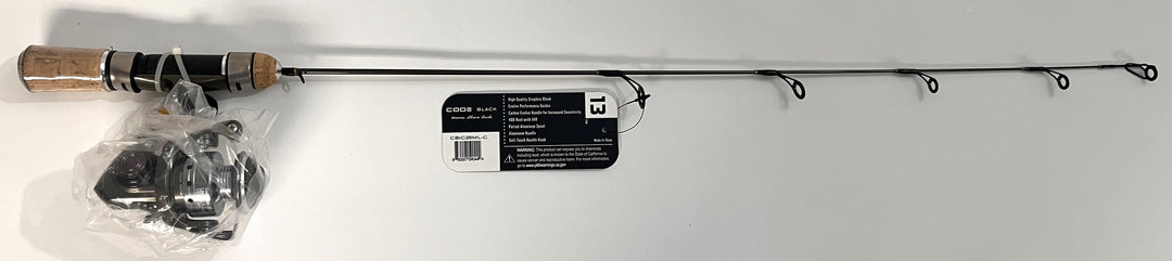13 Fishing One-3 Spinning Ice Fishing Combo, durable and high-performance ice fishing rod and reel.