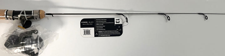 13 Fishing One-3 Spinning Ice Fishing Combo, durable and high-performance ice fishing rod and reel.