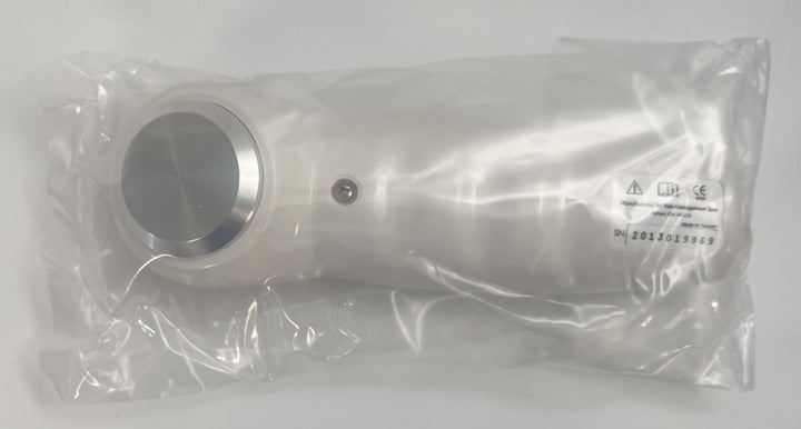 Portable Ultrasound PM 2000 device with AC adapter, gel, and carrying case.