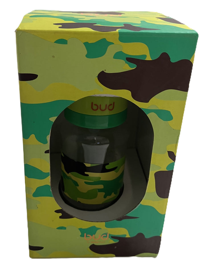 Bud Baby Bottle & Bib Trooper Camo Print Set