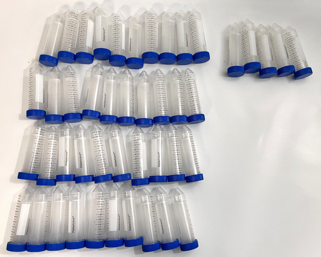 Fisher 50mL Centrifuge Tubes w/ Caps, Non-Sterile Bulk (Pack of 45)