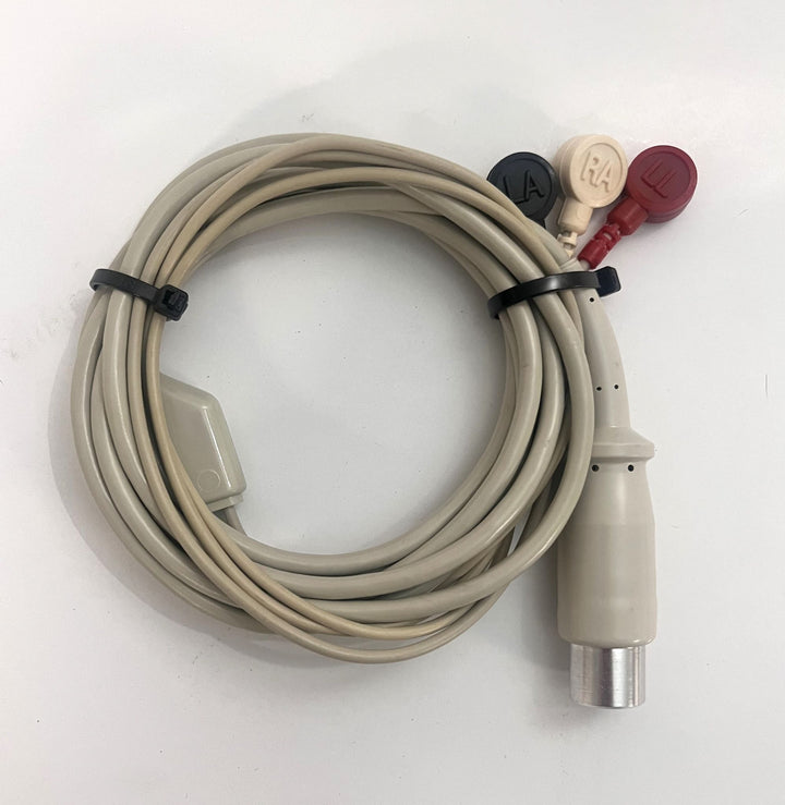 Zoll 9500-0229-02 ECG 3-Lead Patient Cable for reliable heart monitoring.