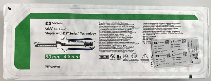 Covidien GIA Auto Suture Stapler with DTS 80 mm-4.8 mm GIA8048S
