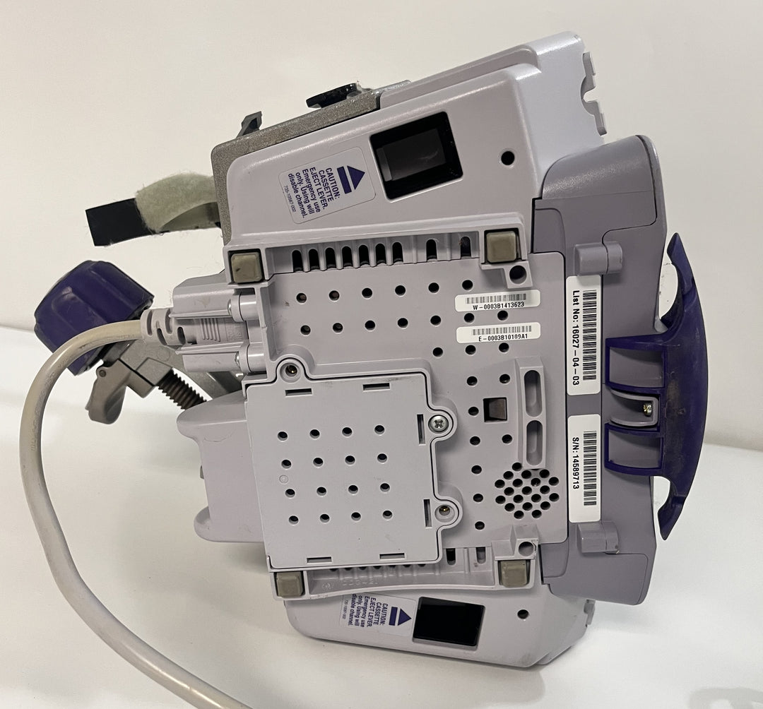 Pre-Owned Hospira Symbiq IPX1 Dual Channel Infusion Pump System AS-IS. NO RETURNS.