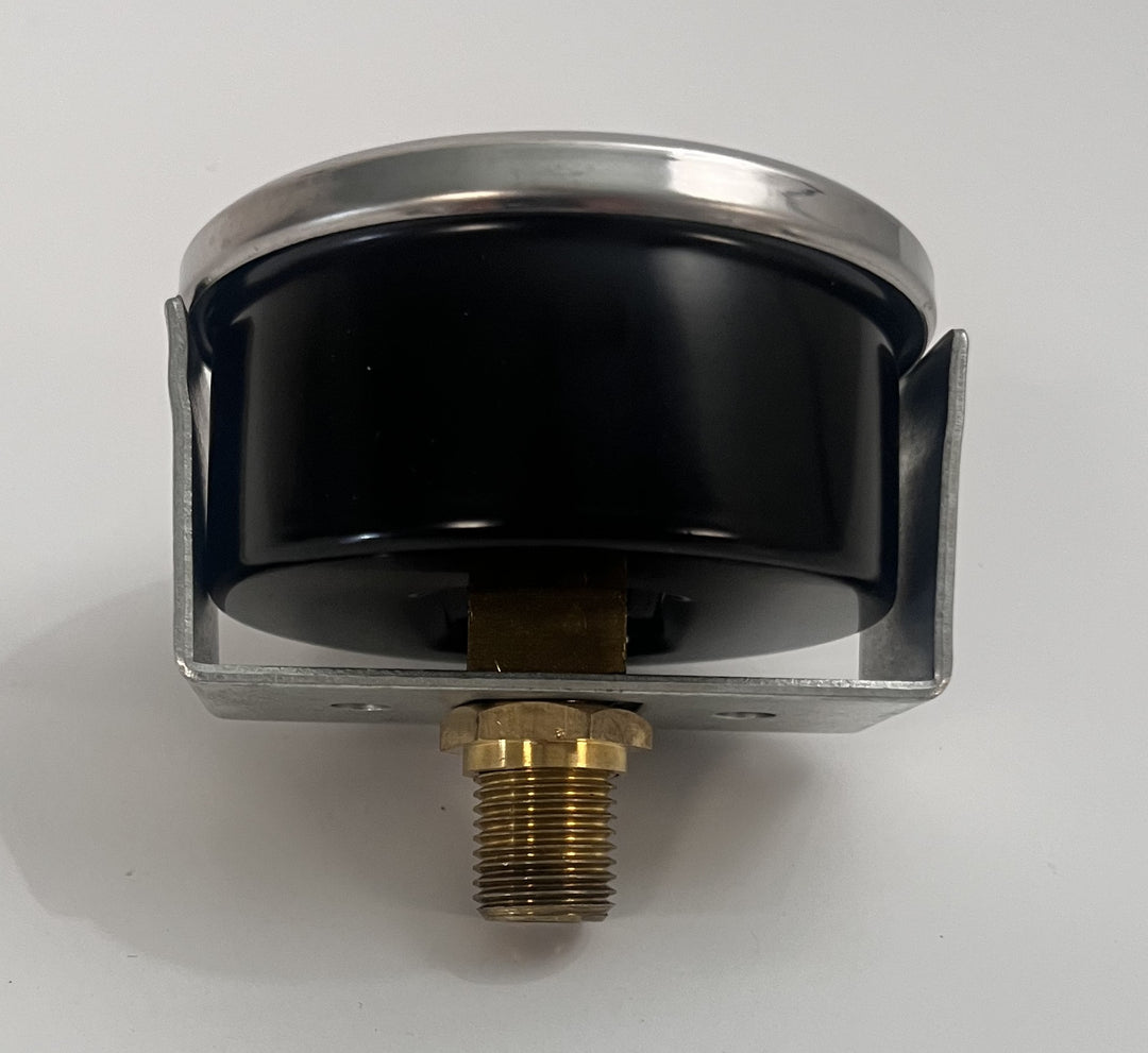 RPI Pressure Gauge TUG012 for Tuttnauer Autoclave, 2.5" dial, reads 0–60 PSIG, replacement part.