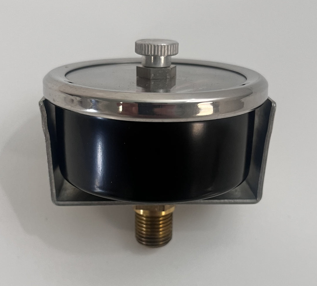 RPI Pressure Gauge TUG012 for Tuttnauer Autoclave, 2.5" dial, reads 0–60 PSIG, replacement part.