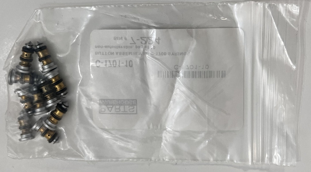 Parts Warehouse C-1701-10 Syringe Button Assembly for C-1700 (10-Pk)