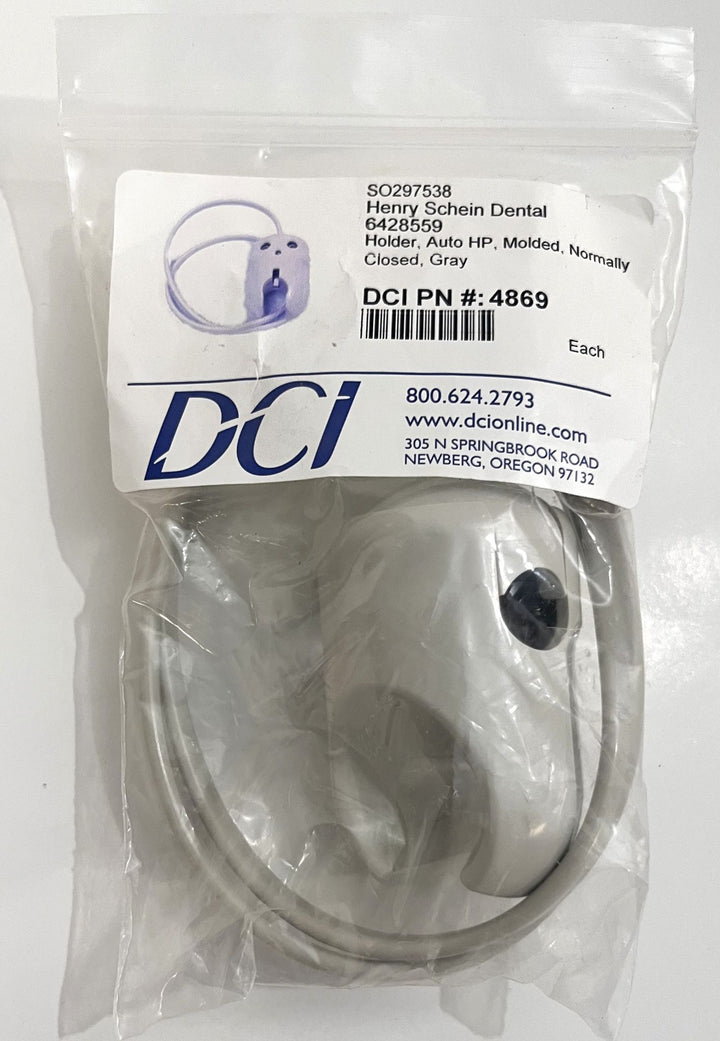 DCI PN 4868 Auto HP Holder, Molded, Normally Closed, Gray