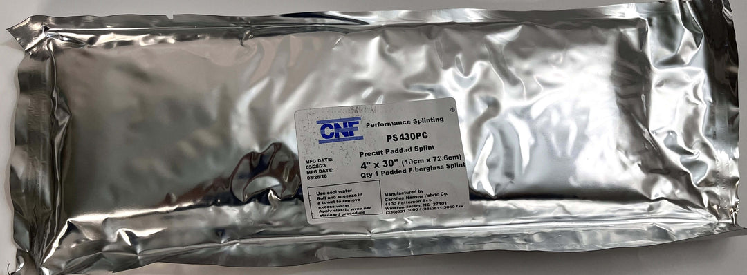 CNF PS430PC Precut Padded Splint 4"x30" Performance