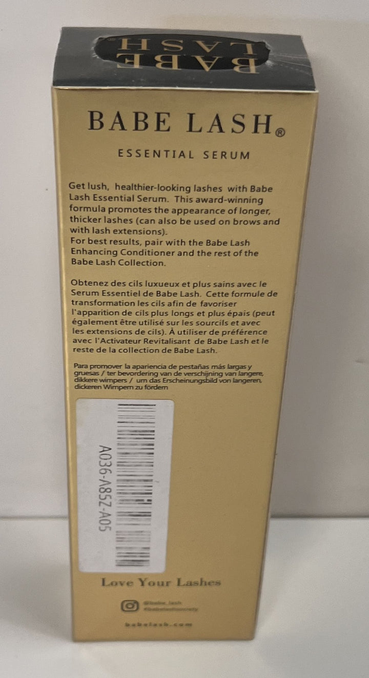 Eyelash Essential Serum, 4ml – 6-Month Supply for Healthier Lashes