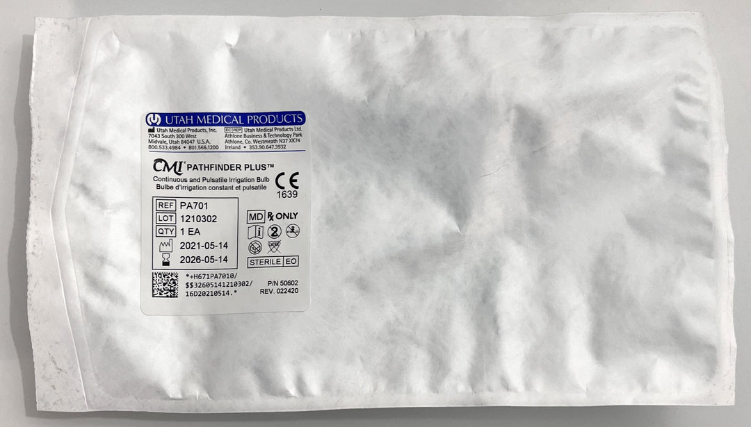 CMI Pathfinder Plus Irrigation Bulb PA701 – 10-Pack, sterile for continuous irrigation