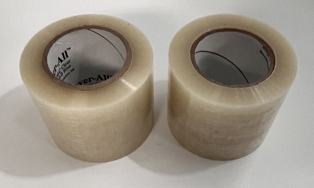 Pinnacle 3700-C Cover-All Clear Adhesive 4"x6" 1200/Roll (2-Pack)