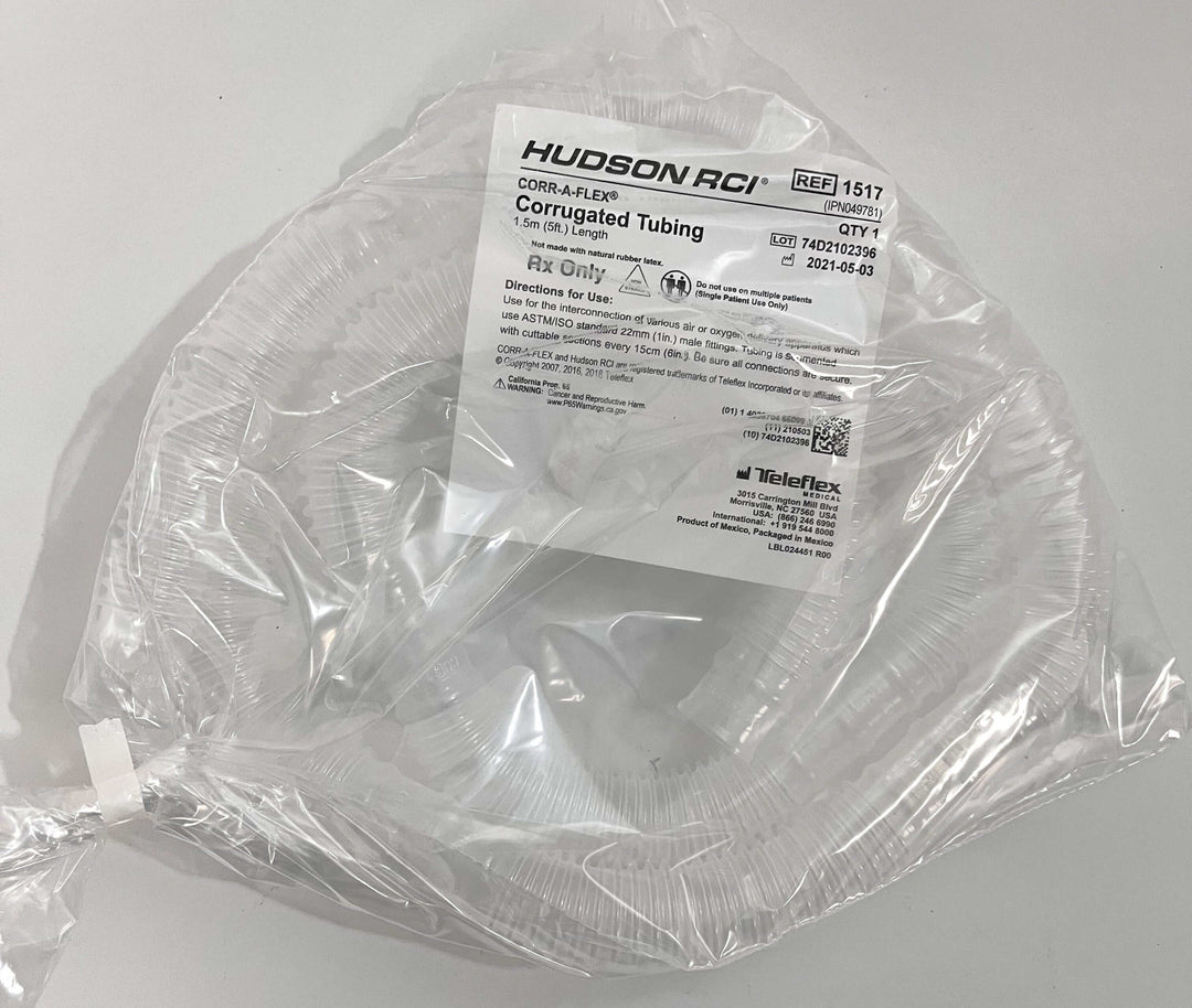 Hudson RCI 1517 Corr-A-Flex Tubing 5' Length (50/Case)