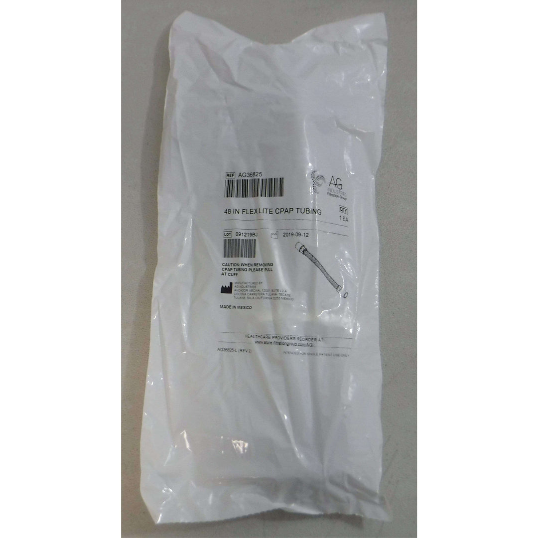 AG 48" Flex Lite CPAP Tubing AG36825, 3-Pack, lightweight and flexible
