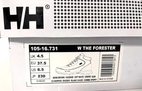 Helly Hansen 105-16.731 Women's The Forester Waterproof Boots, Bone Brown/Incense/Off White/Sperry Gum 6.5 / Bone Brown/Incense/Off White/Sperry Gum
