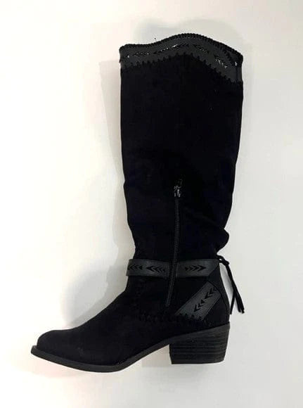 Not Rated Women's Sansa Chelsea Boot, NRTB0151-001, Black, Sz 6 6 / Black