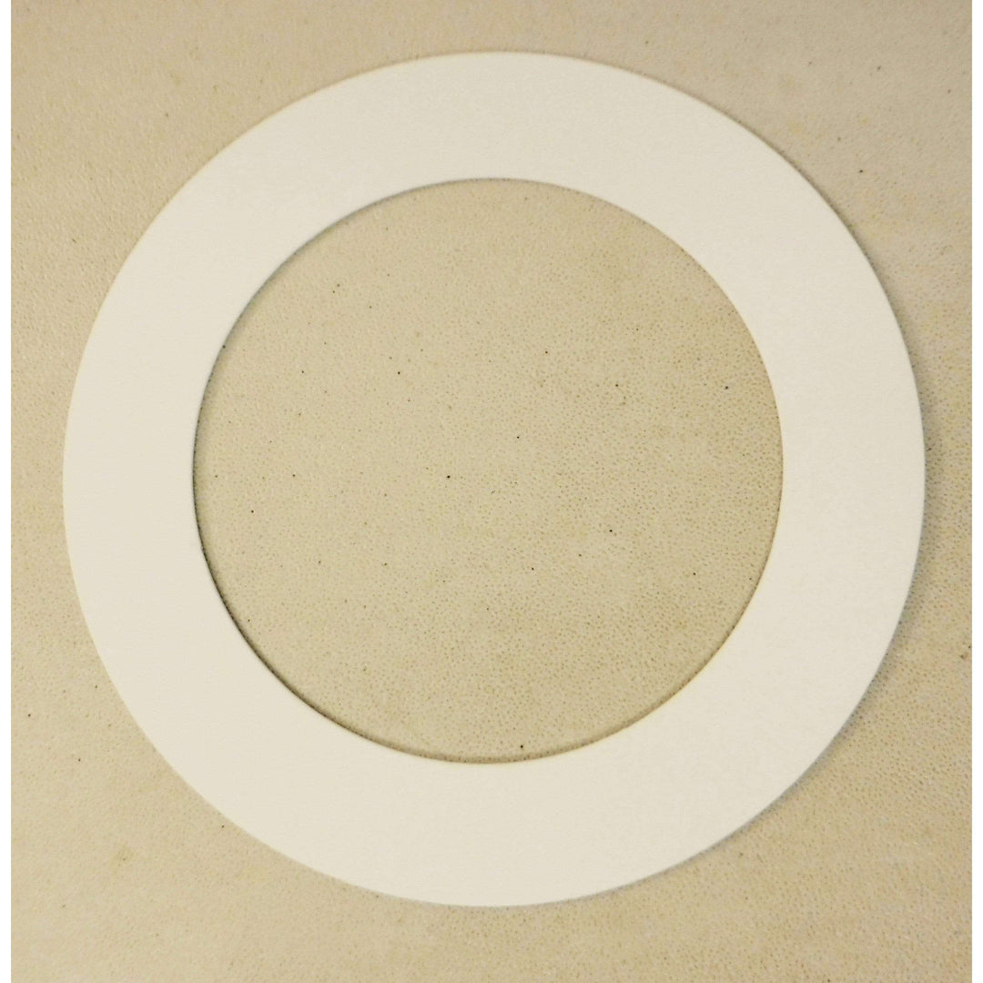 6" Goof Ring Trim, White, 5-Pack for seamless light fixture installations and clean finishes.