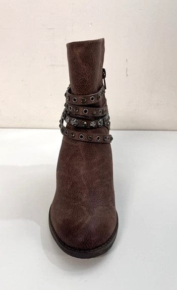 Not Rated Women's Alpha Ankle Bootie, NRLB0194-277, Taupe, Sz 7.5 7.5 / Taupe