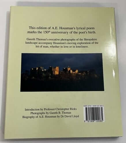 A Shropshire Lad - Hardcover Edition by A.E. Housman, classic poetry collection.