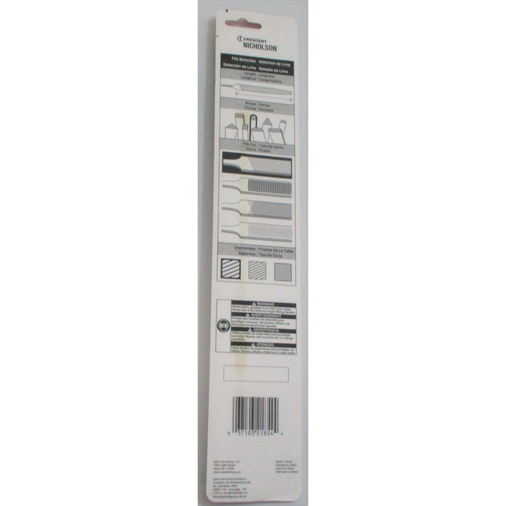 Crescent Nicholson 10" Round File  21854