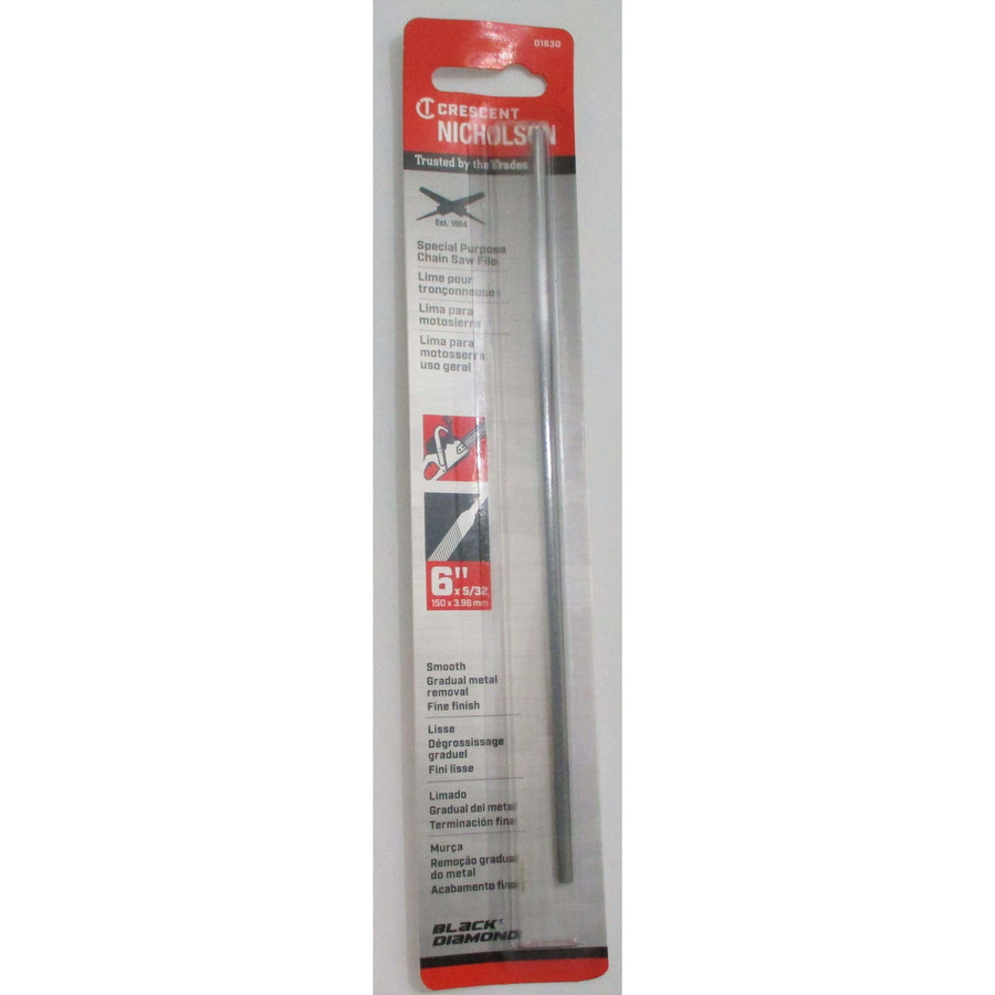 Crescent Nicholson 6" x 5/32" Chain Saw File 01630