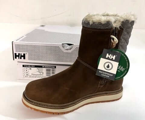 Helly Hansen 112-58.701 W Seraphina Waterproof Boots Sz 5.5, Oatmeal/Natural/Cement/Taupe Grey/Soccer Gum