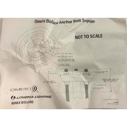 Lithonia Lighting MRABU Anchor Bolts - SKU 120NH2