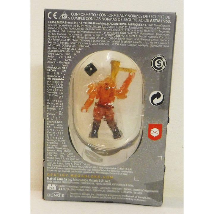 Mega Bloks DPJ15 Exclusive Destiny Sunbreaker Titan 2016