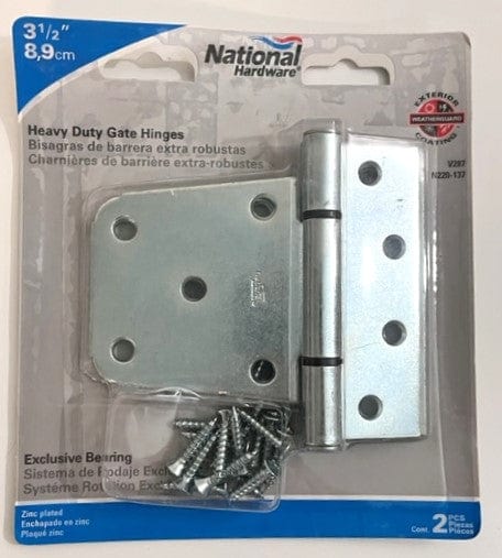 National Hardware N220 137 Gate Hinges 3 12 2 Pack Phentersales 1033