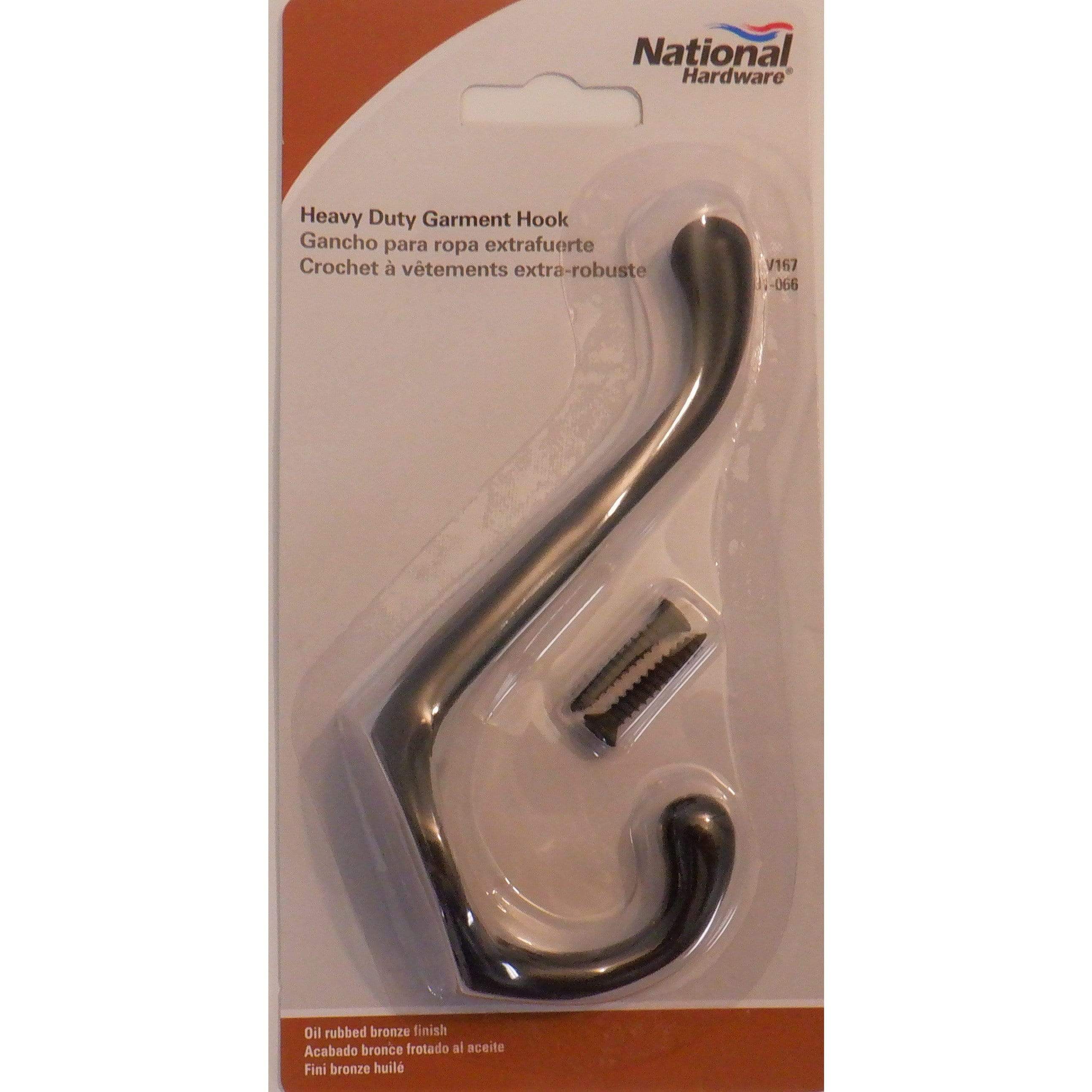 National Hardware Heavy Duty Garment Hook