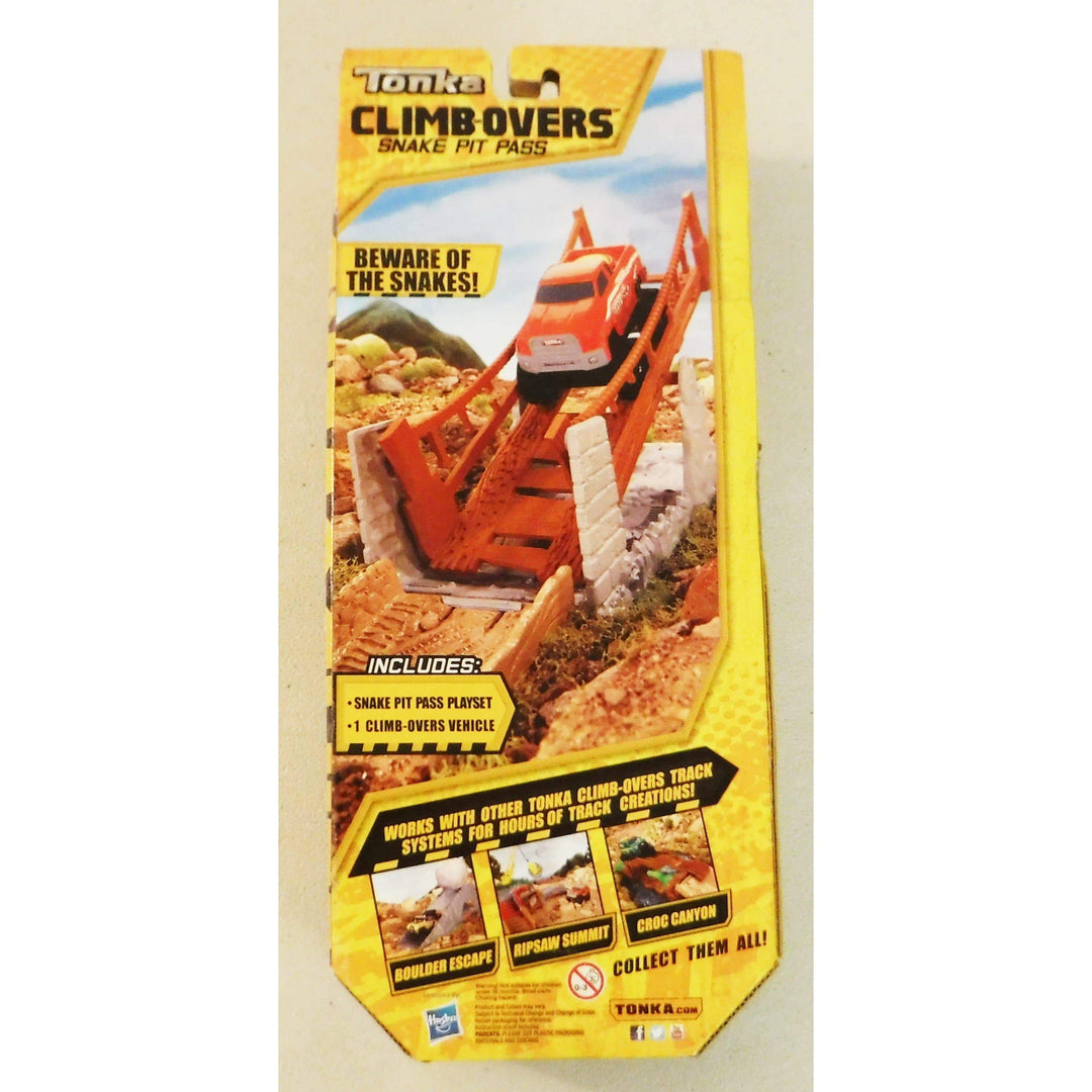 Tonka Climb-Overs Mountain Pick-Up Snake Pit Pass, Orange, (3-Pack) Orange