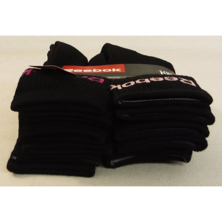 6-Pack Ladies Crew Performance Socks, Shoe Size 4-10