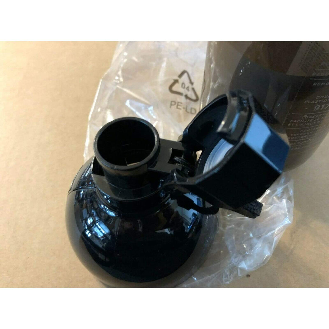Starbucks Jumbo Black Water Bottle 31oz Locking Lid & Lanyard for carrying NEW