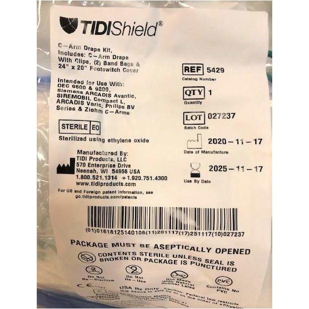 TIDI C-Armor Drape Kit, 5429