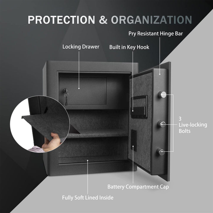 Wincent DY-HS45D Deluxe Home Security Safe