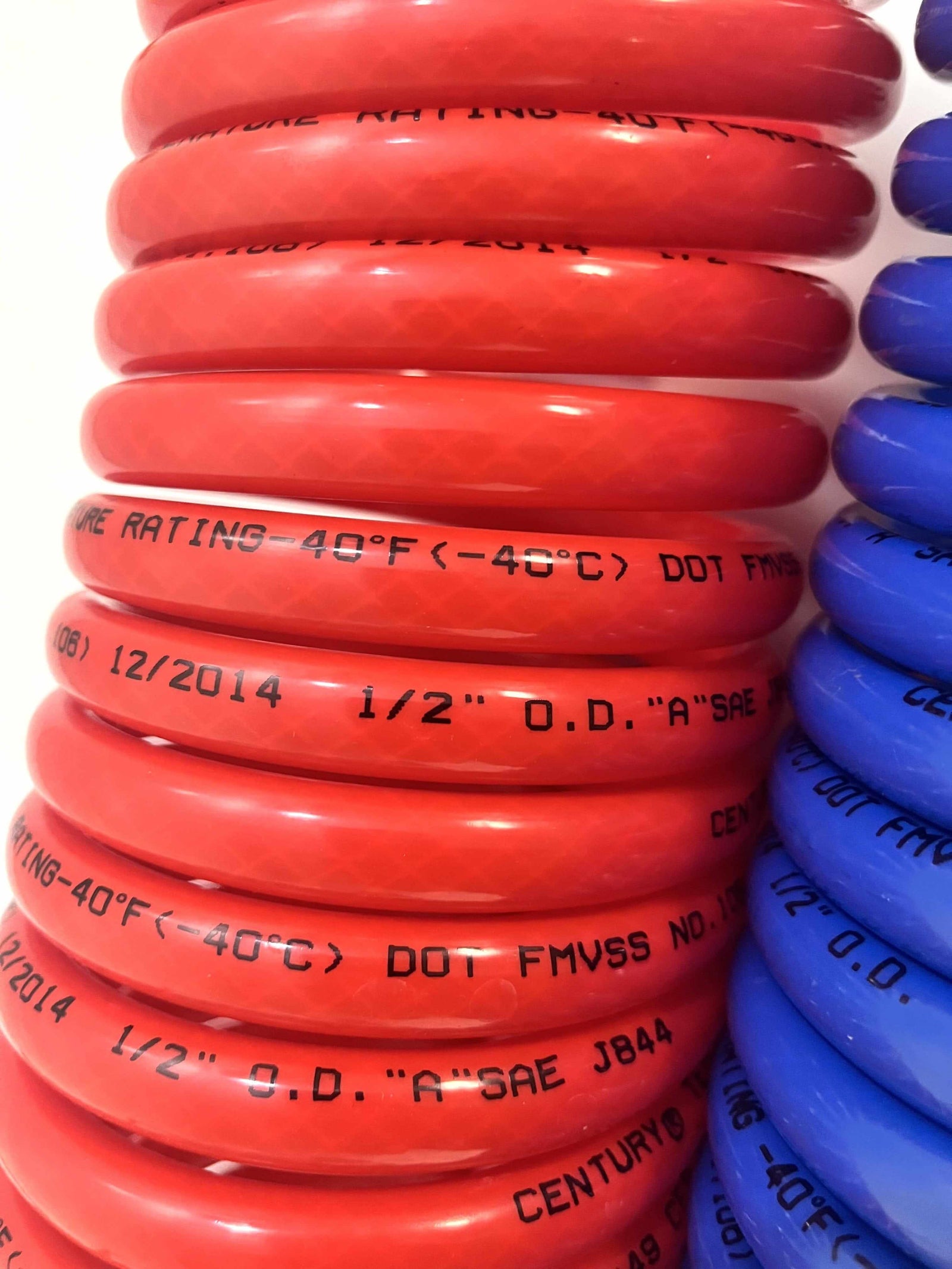 15' Truck & Trailer Brake Hose Set, durable, high-quality hoses for truck and trailer brakes.