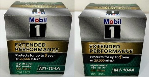 Mobile 1 Extended Performance M1-104A Oil Filter (2-Pack)