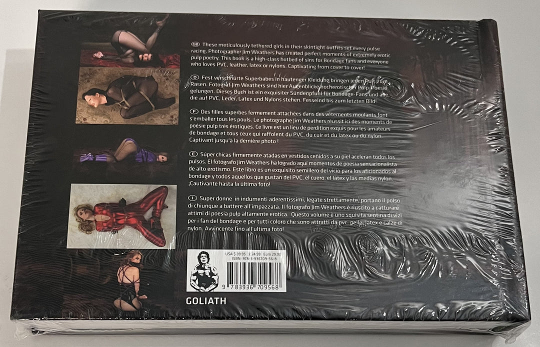 Kinky Bondage Obsession: Best of Bondagecafe by Jim Weathers, Hardcover