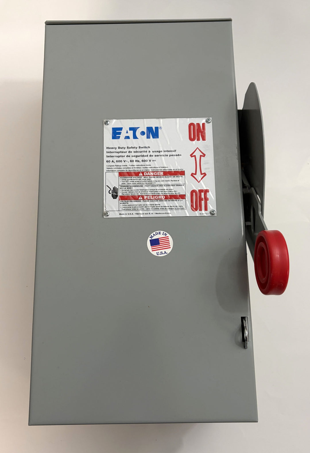 Eaton Cutler-Hammer DH262URK 60 Amp Heavy Duty Safety Switch