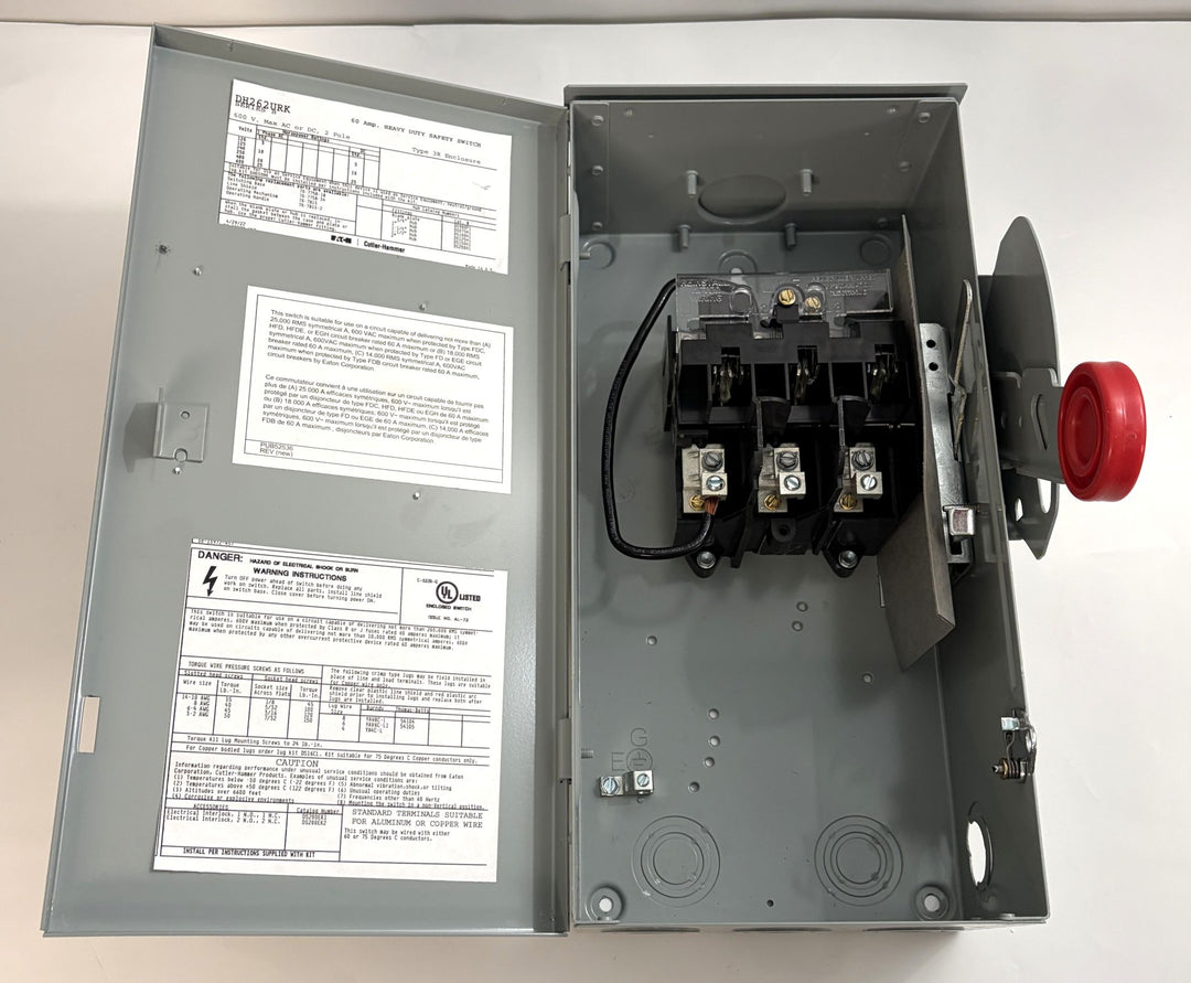 Eaton Cutler-Hammer DH262URK 60 Amp Heavy Duty Safety Switch