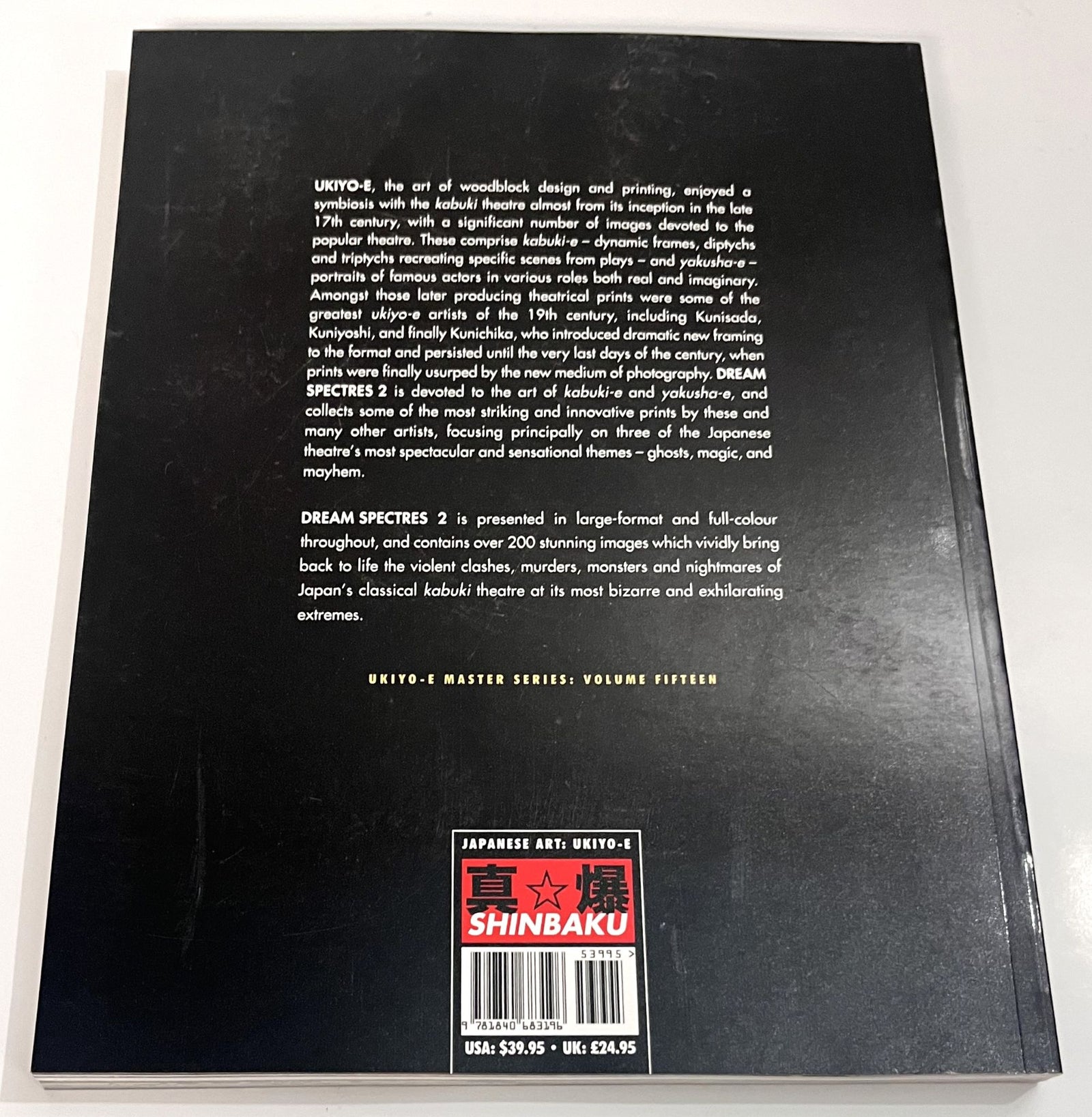 Dream Spectres 2: Kabuki Nightmares Ukiyo-e Ghosts Magic & Mayhem, Paperback